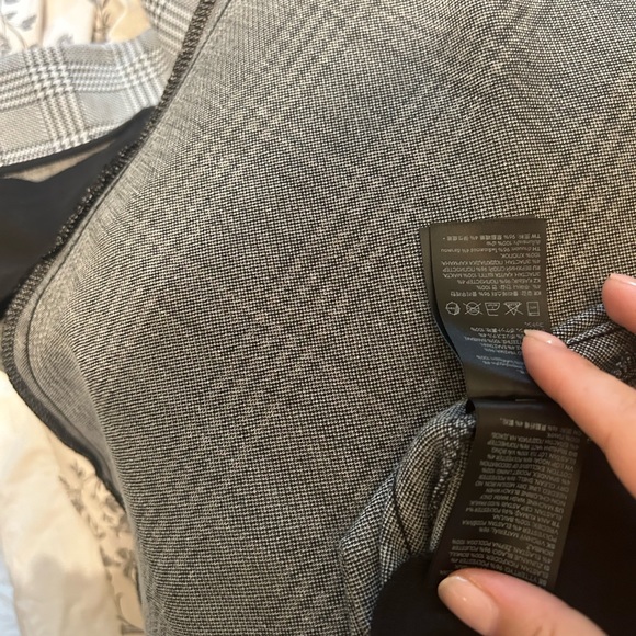 NWOT H&M Plaid Soft Blazer - Picture 9 of 10